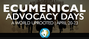 Ad for Ecumenical Advocacy Days