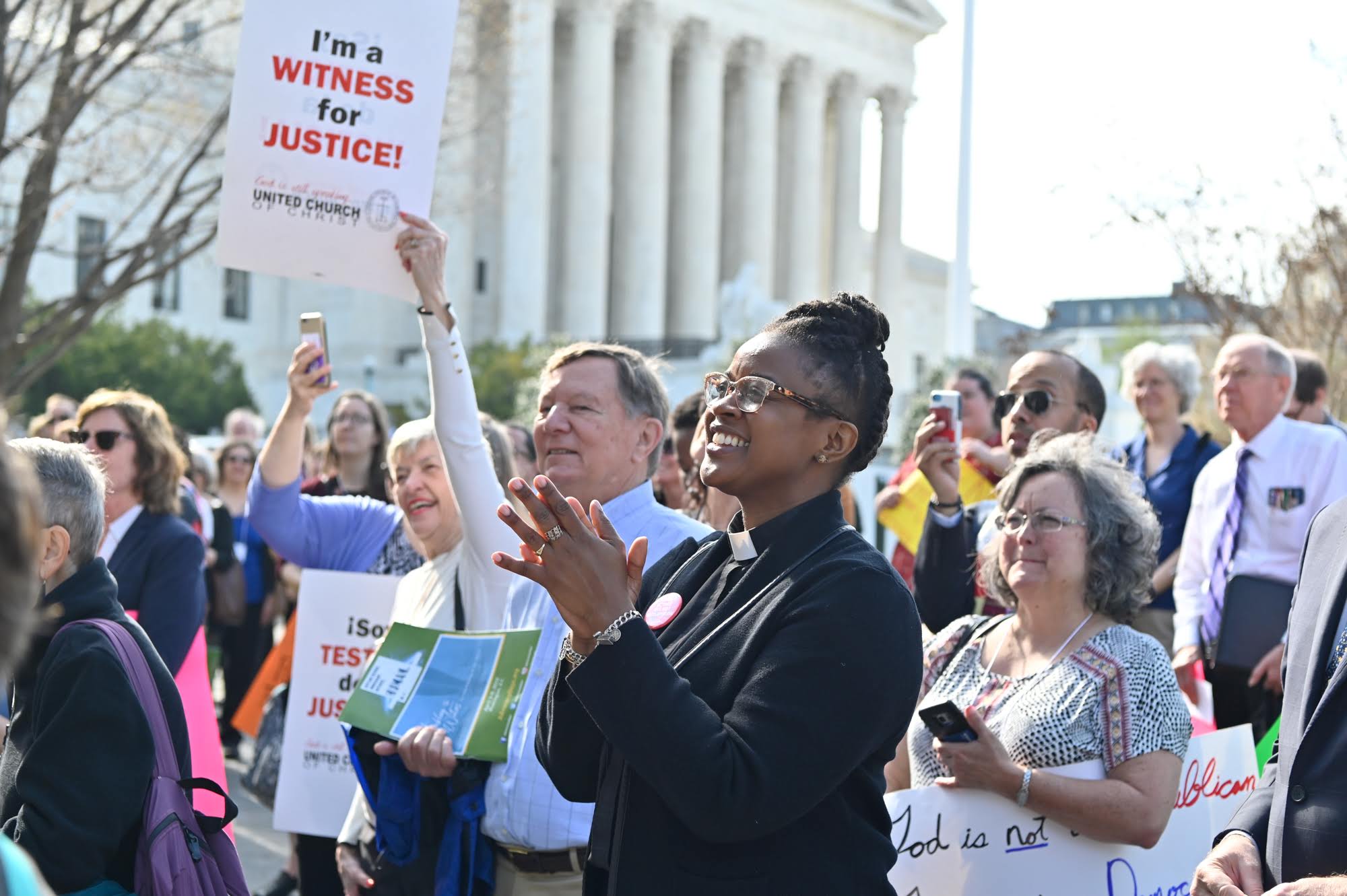 UCC activists make Good Trouble for a Just World during Ecumenical