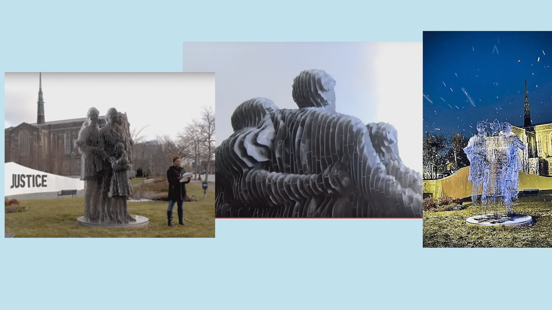 King's words inspire salute in steel to solidarity, social justice