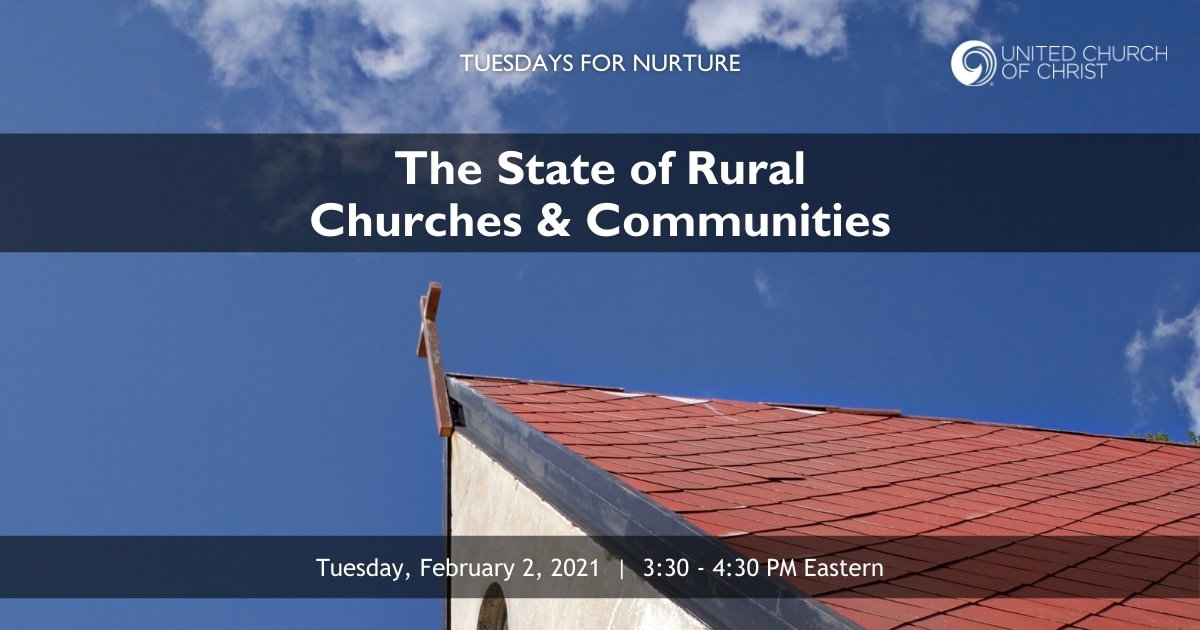 The State of Rural Churches & Communities Zoom Banner