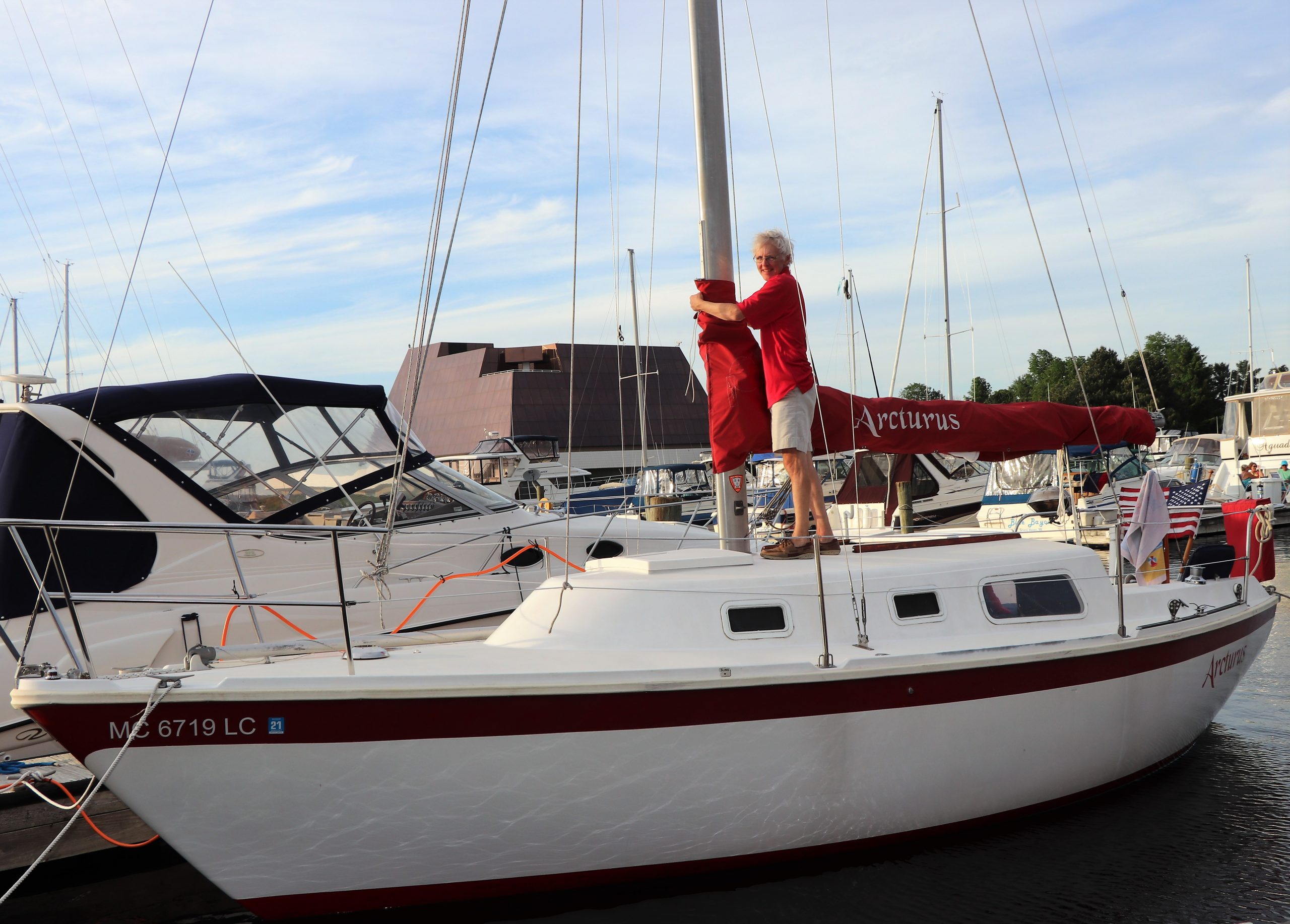 Harold Beer on the Arcturus, 6/8/19