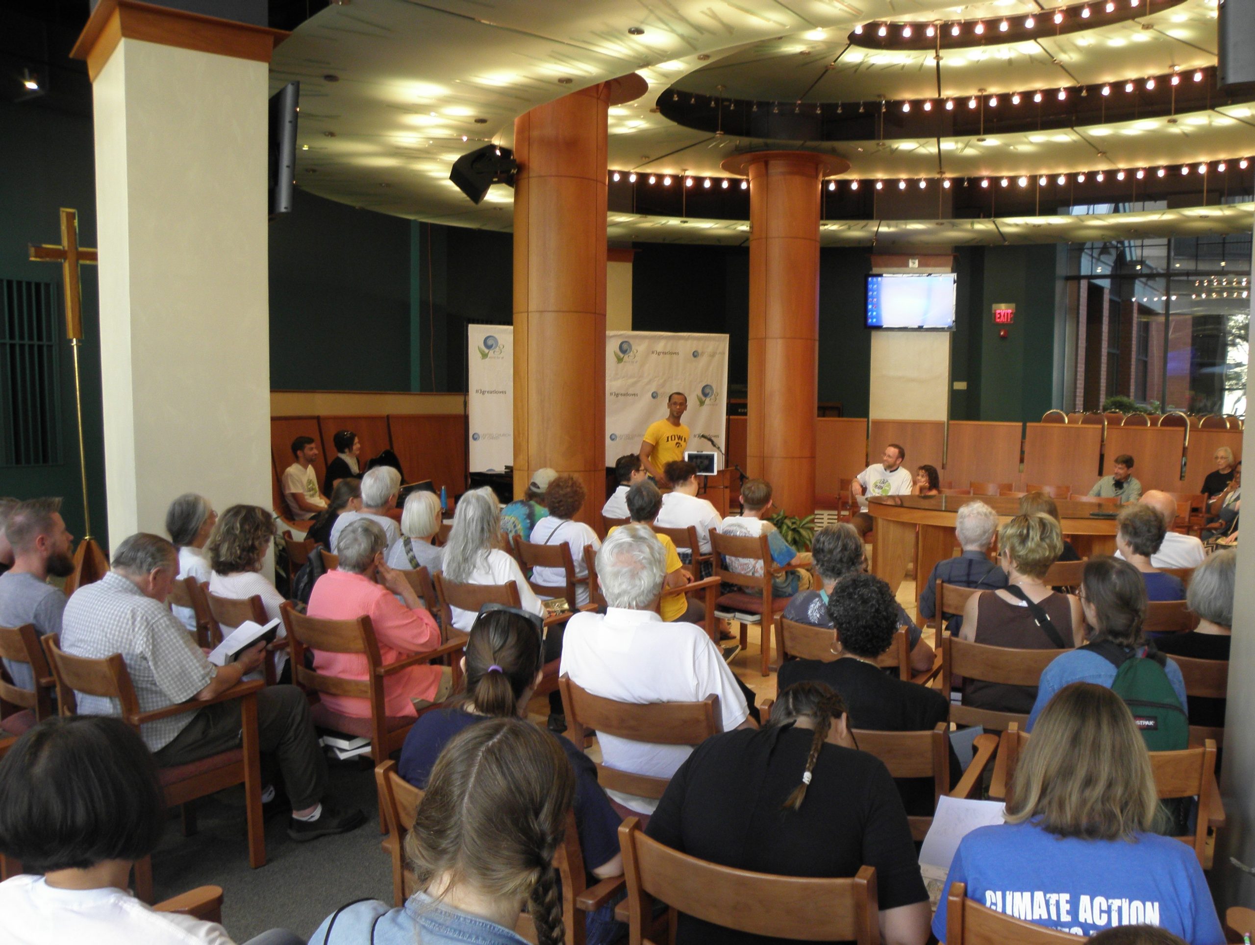 Climate Strike service, Amistad Chapel, 9/20/19