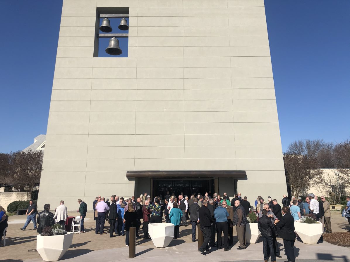 Cathedral of Hope Peace Plaza dedication, 2/16/20