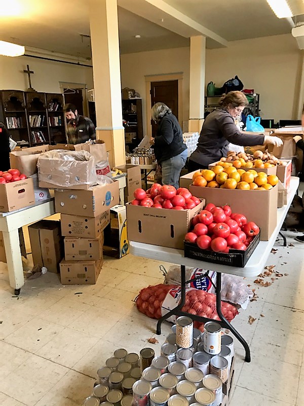 Grocery program, Denison Ave. UCC, 3/24/20