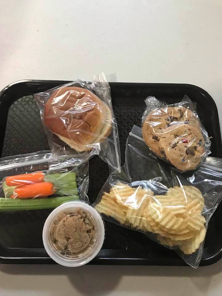 Meal contents St. Marys 3/19/20