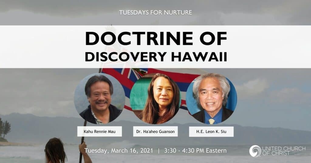 Doctrine of Discovery Zoom Banner
