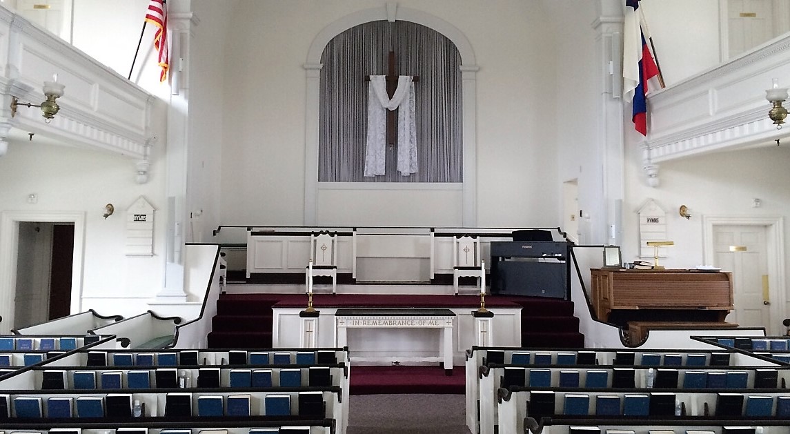 Empty R.I. church