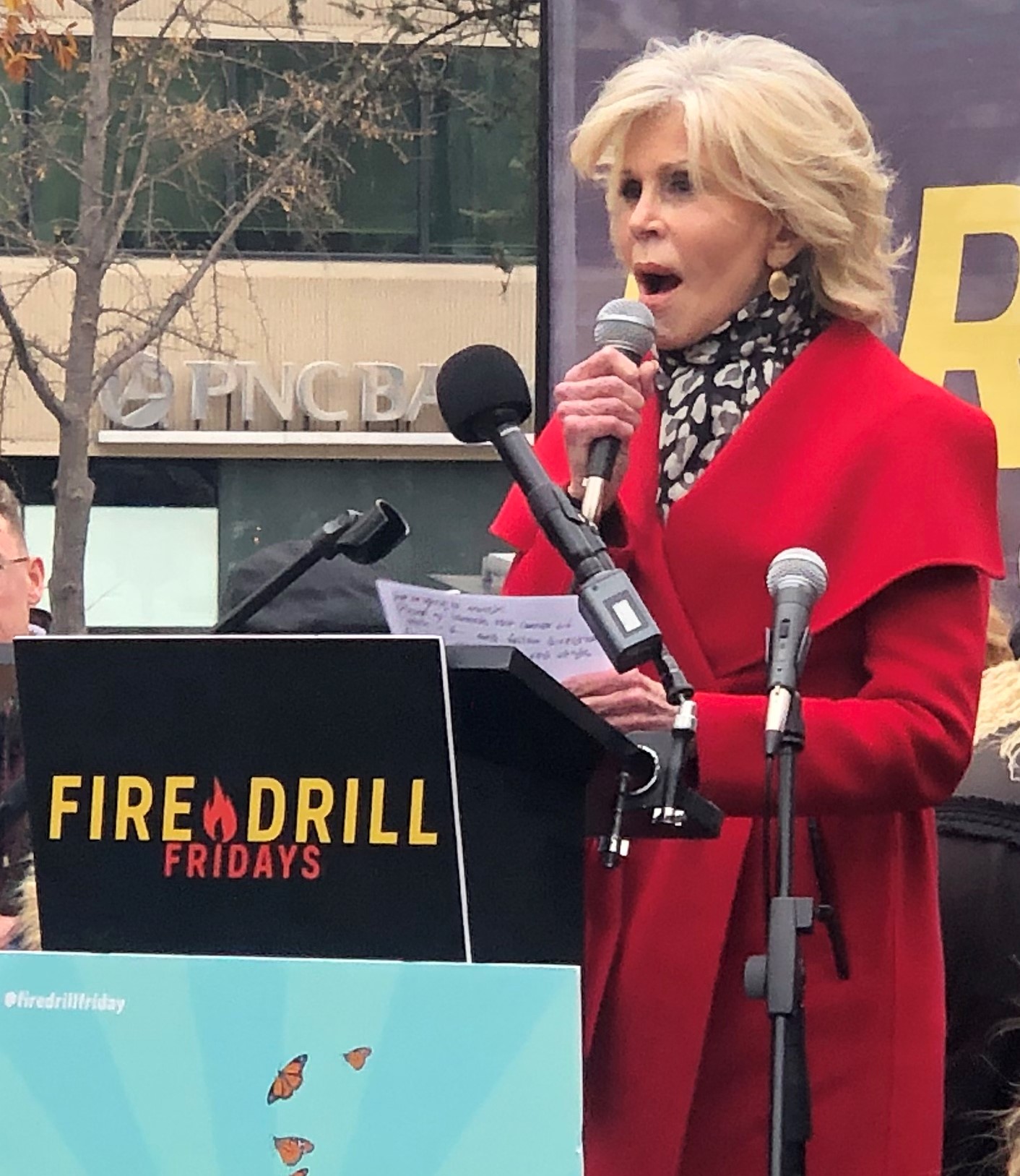Jane Fonda, Fire Drill Fridays, 12/6/19 D.C.