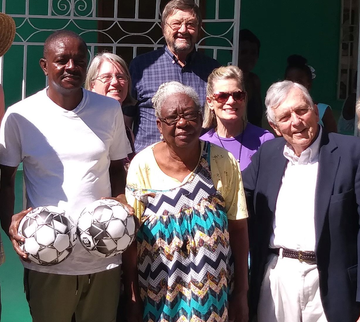 Hayes in Haiti, 2019