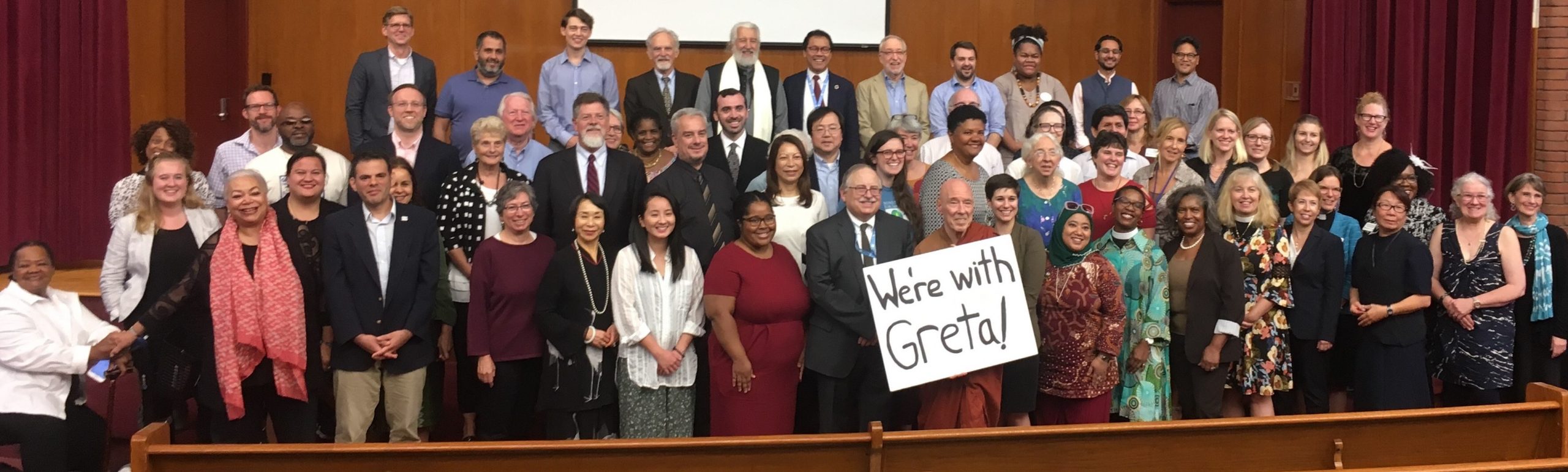 Interfaith climate consultation, NYC, 9/24/19