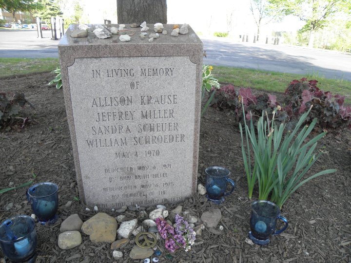 Memorial stone, KSU, May 2010