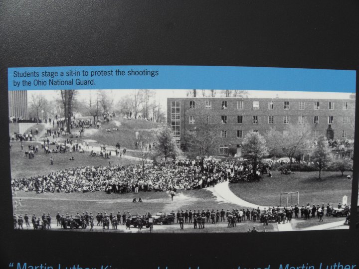 Student sit-in, KSU, 5/4/70