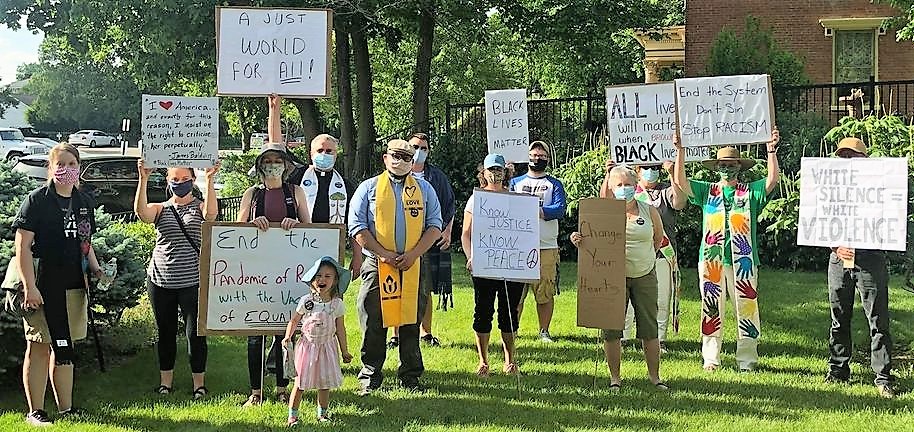 Mt. Vernon BLM demonstration, 6/1/20