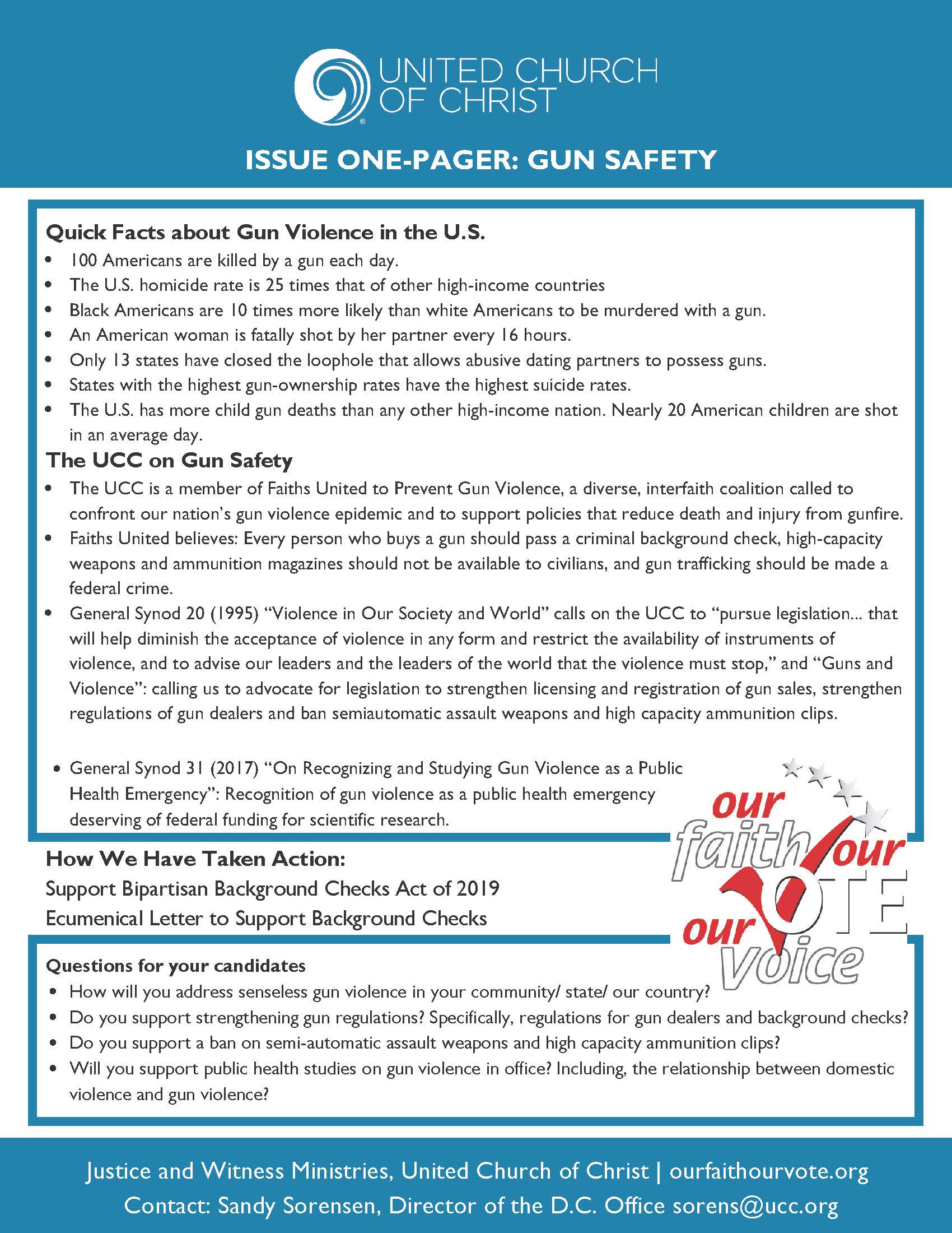 OFOV gun safety one-pager 2020