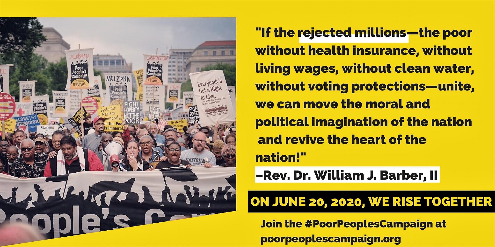 Poor People's Assembly 6/20/20 promo image