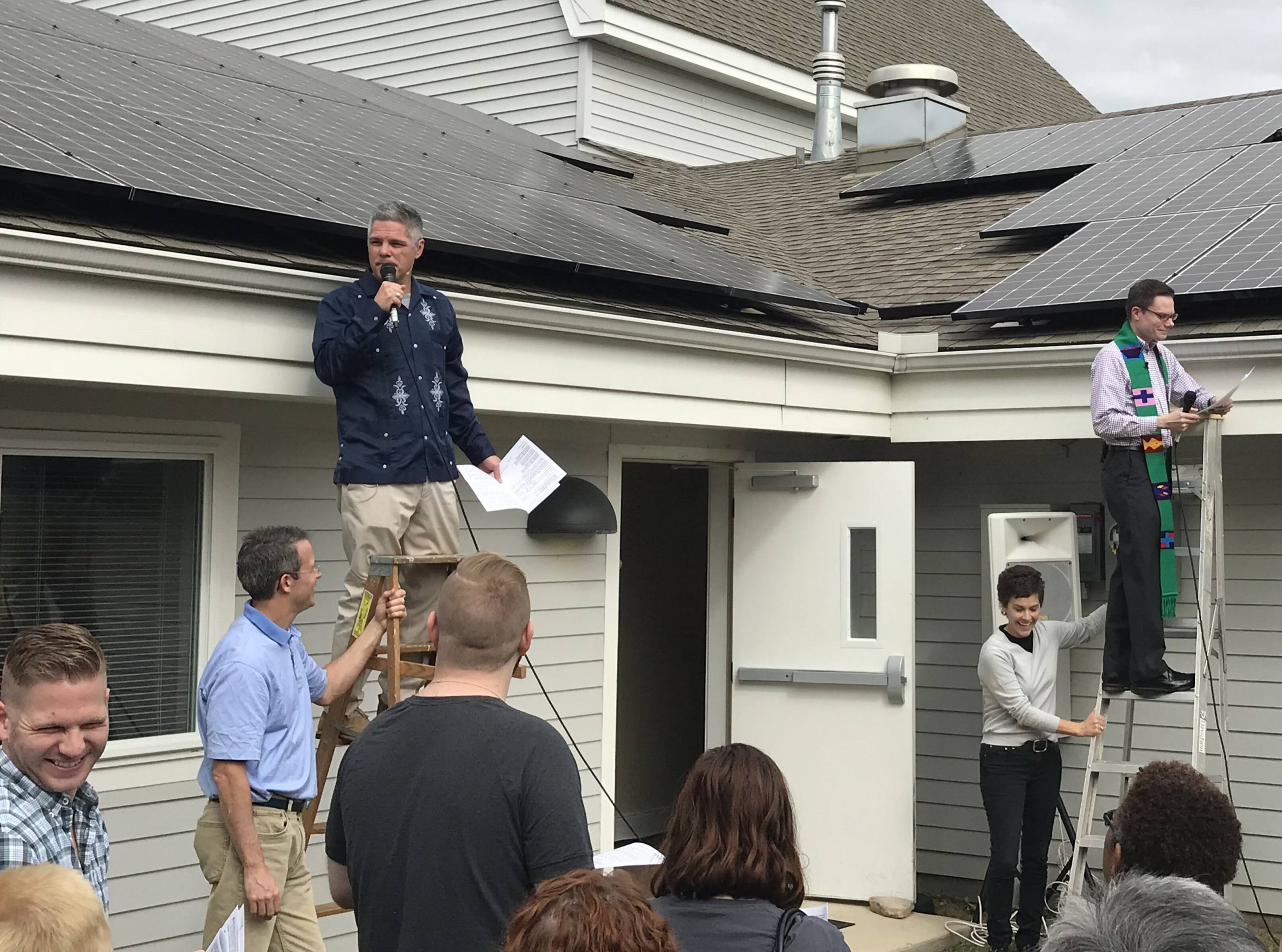 Solar dedication, College Station, Tex.