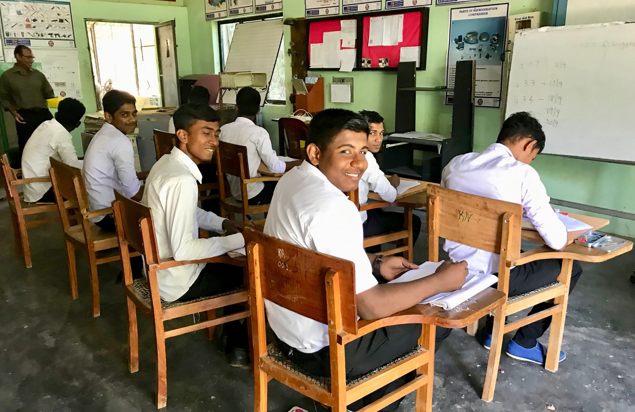 Refrigeration class, Sri Lanka, 2019