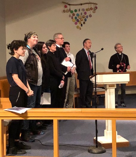 Transgender Day of Remembrance, New Milford, Conn., 11/20/19