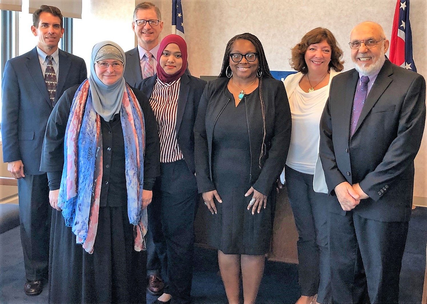 UCC and CAIR leaders at Portman's office 190829