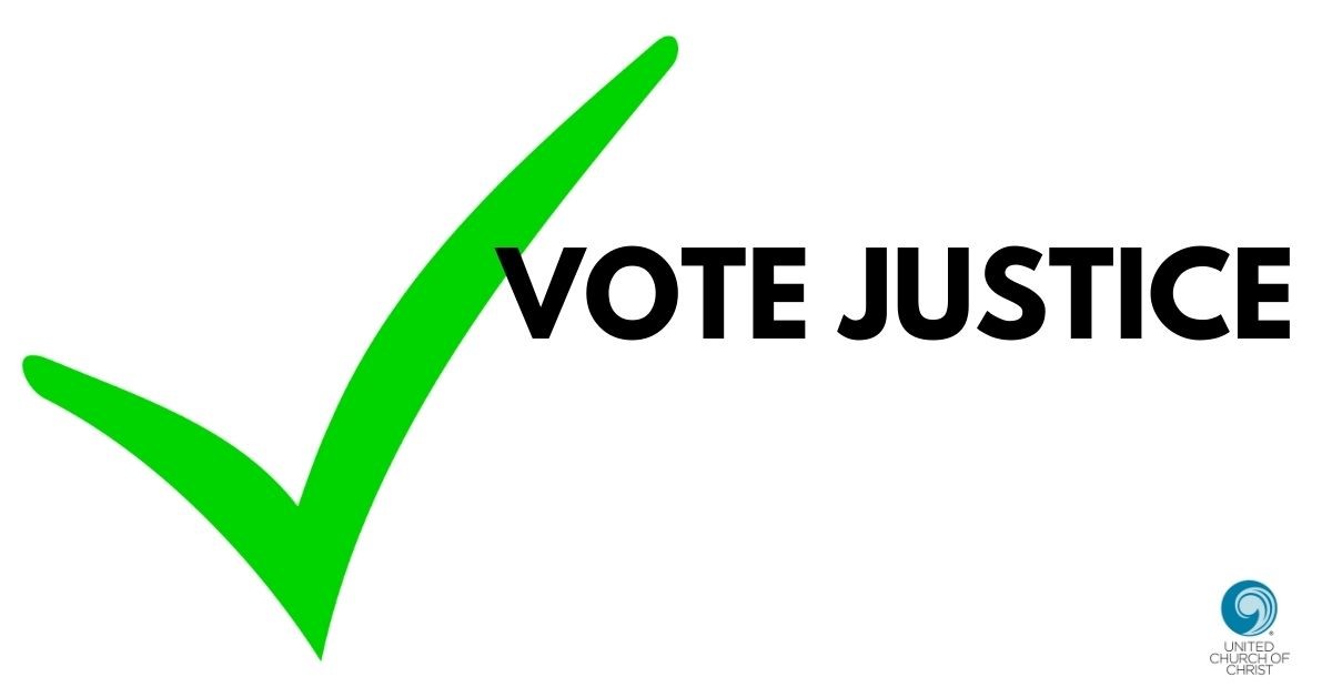 Vote Justice logo 2020