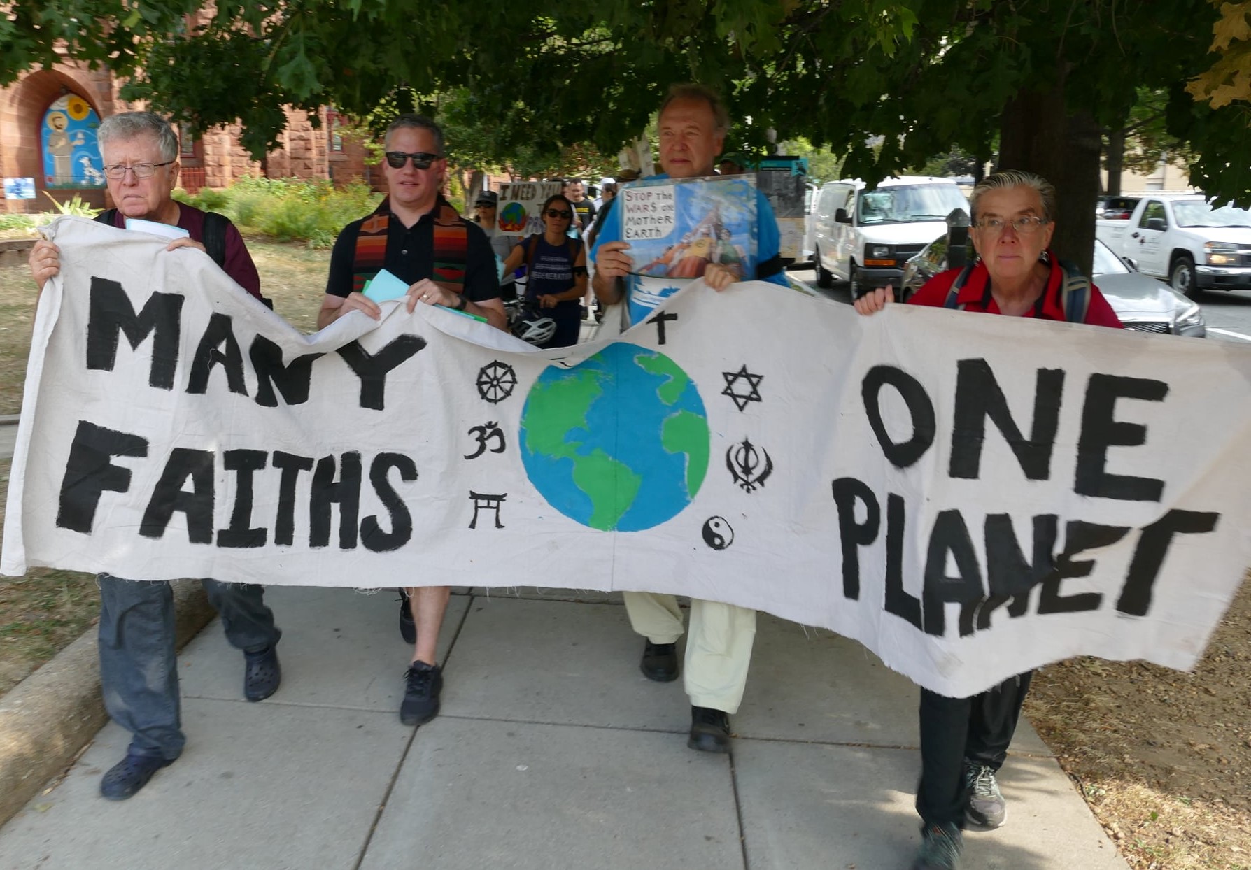 Religious procession, DC, 9/23/19