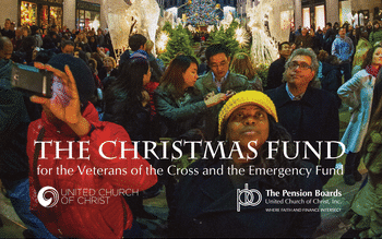 Christmas Fund Pension Boards Poster: Good News...Great Joy...All the People.
