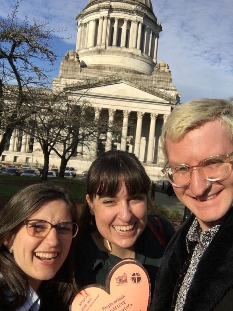 Seattle-based Justice Leadership Program Fellows at Ecumenical Advocacy Days in Washington D.C.