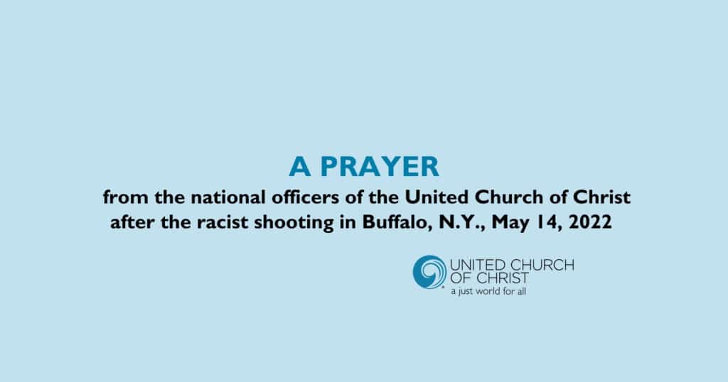 UCC officers pray for healing following racist killings at Buffalo grocery store