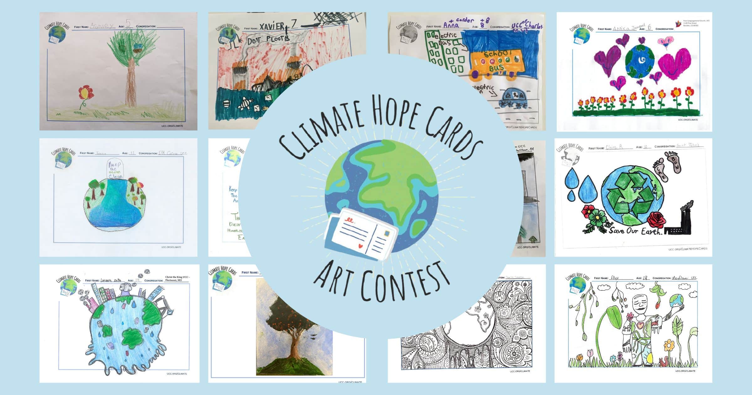 Climate Hope Cards contest winners to be announced Jan. 14