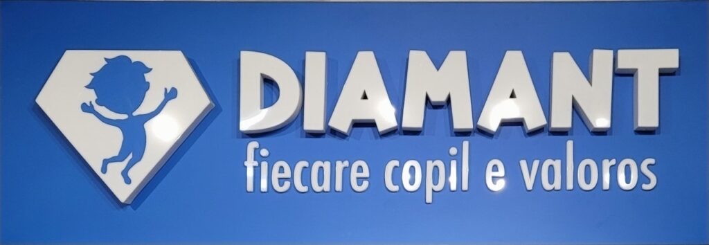 pictures of Diamant sign – translation: Diamond - Every Child is Valuable