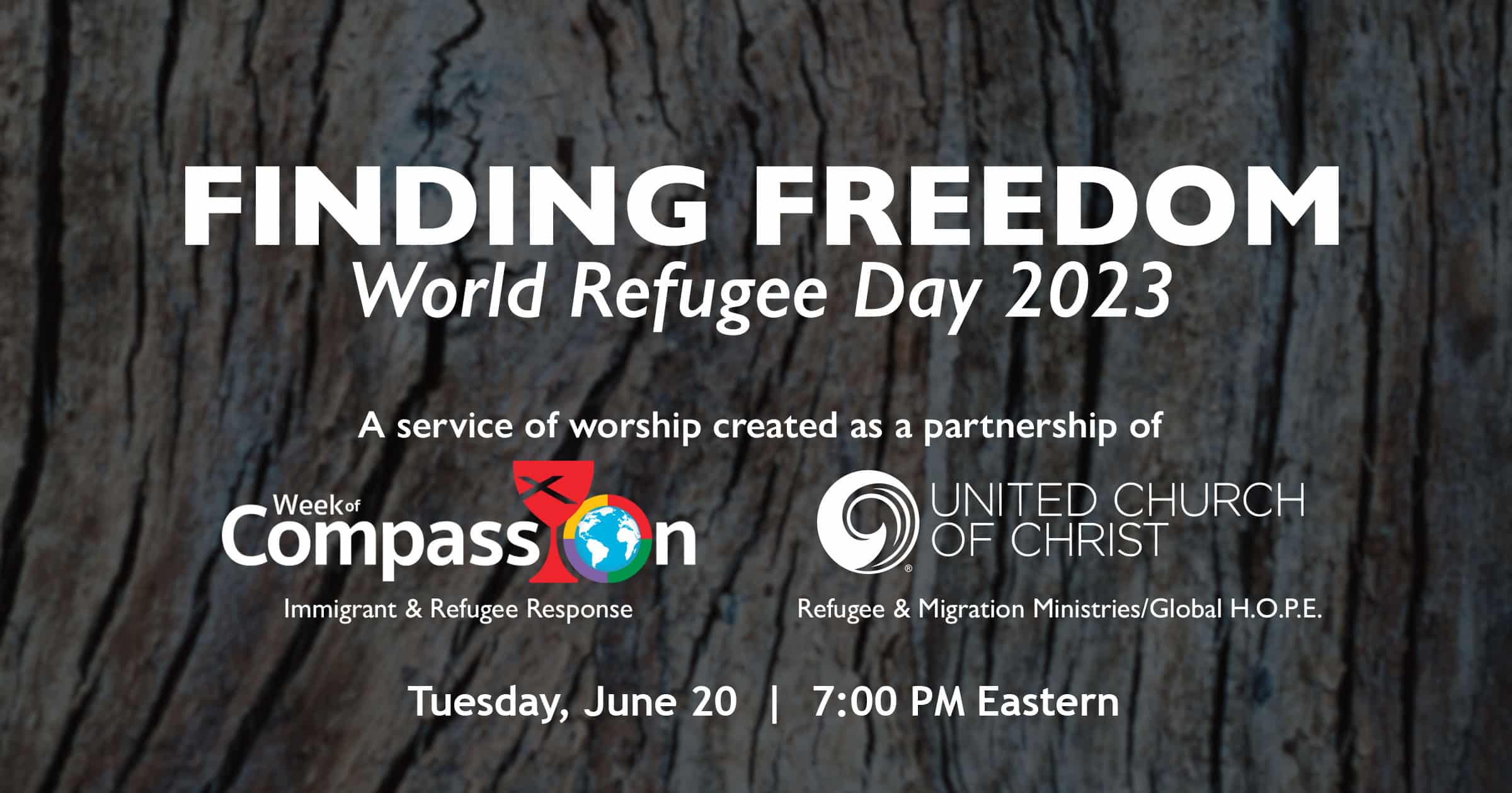 Finding Freedom- World Refugee Day 2023.