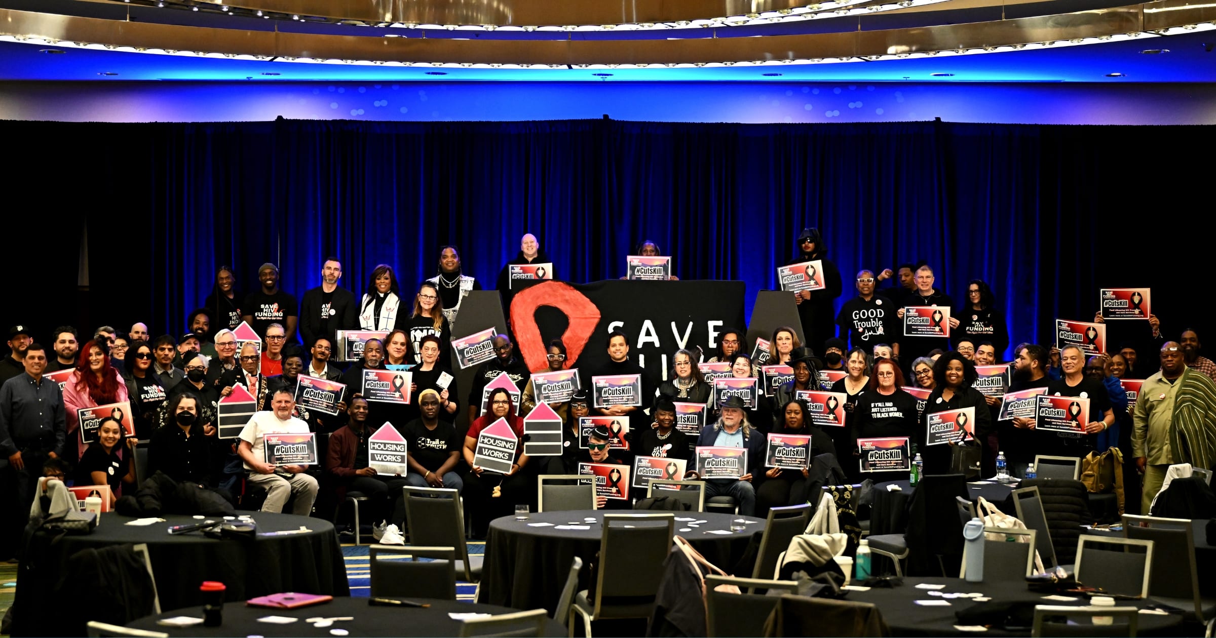 ‘A funeral for indifference’: Washington ‘funeral’ protest pushes to protect HIV care and prevention - United Church of Christ