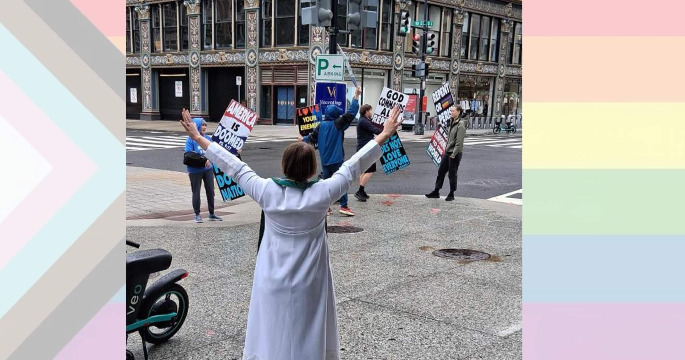 When agitators interrupted worship, two churches leaned into the power of song and community - United Church of Christ