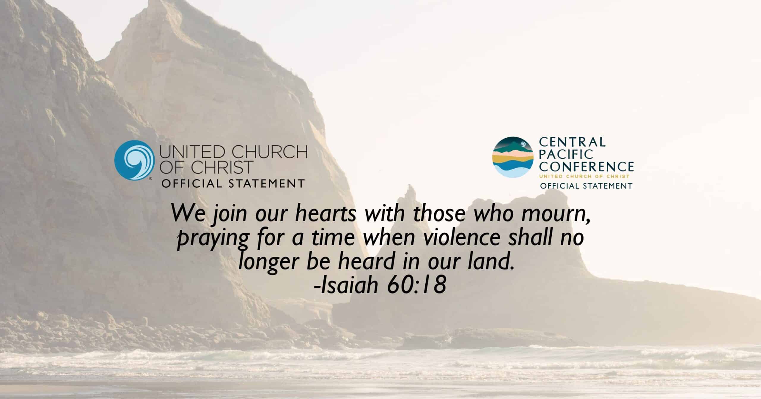 National Ministries, along with Central Pacific Conference release ...
