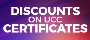 Discount on UCC Certificates